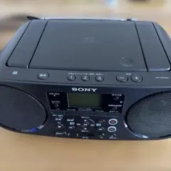 ● 美品 SONY ソニー CDラジカセ ZS-RS80BT ブラック ソニー CDラジオ ZS-RS80BT