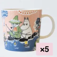 ARABIA アラビア マグ 2026 ムーミンバレーパーク限定デザイン 5個