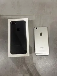 Apple iPhone 7シルバー 本体