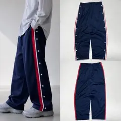 90s AND1 バスパン ジャージ バギーパンツ ショーツ スター柄 極太