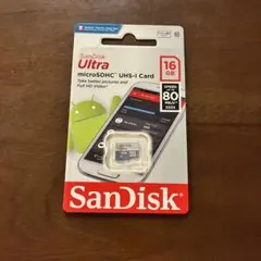 SanDisk Ultra microSDHC 16GB UHS-I