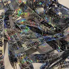 SnowMan ON 落下物 銀テープ