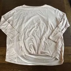 ルルレモン lululemon back in action 長袖シャツ　ピンク