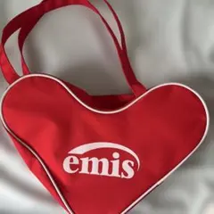 【emis】バッグ 赤