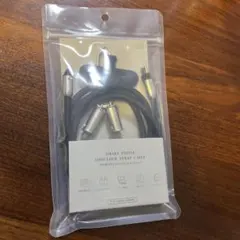 新品未使用‼︎ショルダーストラップタイプ充電＆データ転送可能なC to Cケーブル