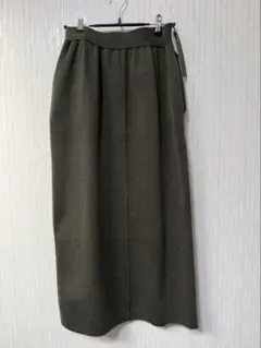 ☆ZAMPA☆新品タグ付き ニットスカート カーキ　ザンパ