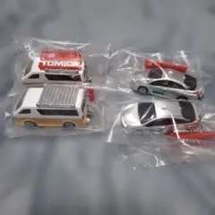 トミカ トミカ交通 タクシー ハイエース 4台セット　トミカキーホルダー