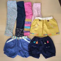 80-90cm子供用ボトムス7点セット