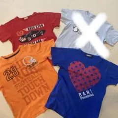 子供用Tシャツセット 3枚組　120 130