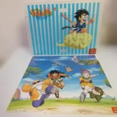 マック ハッピ―セット ドラゴンボール イラストカ―ド &クリアファイル