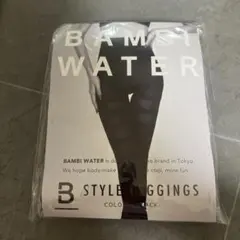 BAMBI WATER スタイルレギンス ブラック M-L