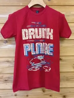 古着　Tultex 半袖Tシャツ レッド Sサイズのサムネイル