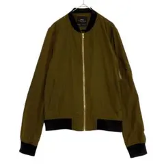 ザラベーシック　フルジップ 超薄手ブルゾン　MA.1 S