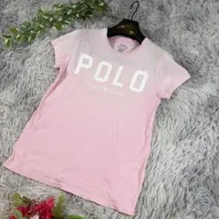 ✨ポロ ラルフ ローレン✨サイズXS ロゴプリント Tシャツ ピンクのサムネイル