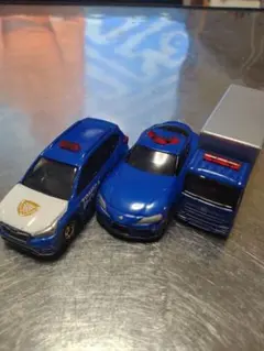 トミカポリス警察車両ミニカー3台セット