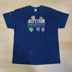 GILDAN ✴︎AUTISM AWARENESS Tシャツ ネイビー【XL】