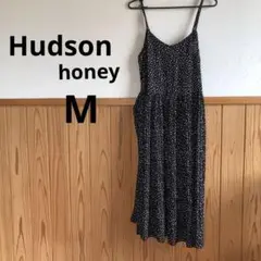 キャミソールワンピース未使用タグ付き　Hudson honey Mサイズ