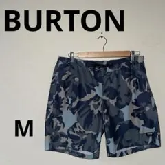 バートン ショートパンツ M カモフラ 迷彩 短パン 総柄 ハーフパンツ