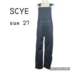 Scye ブラック サロペット 36 Scye - Scye ブラック サロペット 36の通販 by UA's shop｜サイ