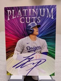 Shohei Ohtani Platinum Cuts カード