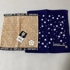MARY QUANT agnes b. タオルハンカチ 2枚セットのサムネイル