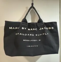 MARC BY MARC JACOBS トートバッグ ブラック キャンバス
