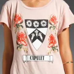 新品未使用 WILDFOX Tシャツ バラ 薔薇 ワイルドフォックスのサムネイル