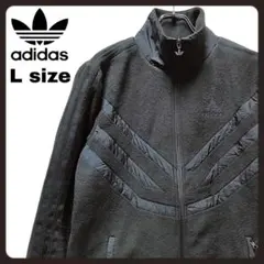 adidas フリースボアジャケット L