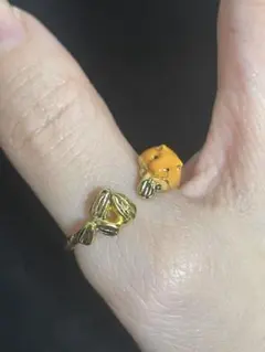 ハムスター動物モチーフリング