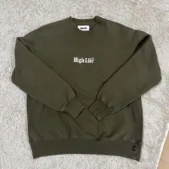 High Life トレーナー 裏起毛