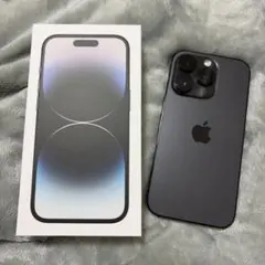 【美品】iPhone14Pro 256GB（スペースブラック）SIMフリー