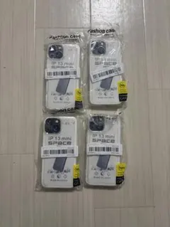 iPhone 13 mini クリアケース 4個セット