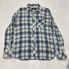 メンズ　Ｌサイズ　綿長袖シャツ