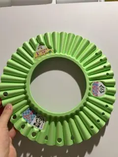 グリーン シャンプーハット リブデザイン　ワンタン
