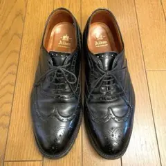 Alden サンフランシスコ別注 ウイングチップ 8.5D ハーフラバー仕様 