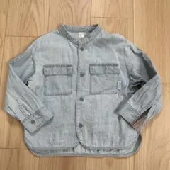 アプレレクール　デニムシャツ　110サイズ