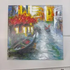 ※油絵・画家・尾形民子　ベニスの運河※新品 油絵・画家・尾形民子 ベニスの運河※新品 - メルカリ