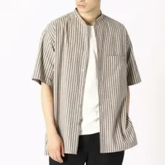 COMME CA ISM ワッシャーシャツ　M