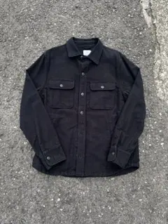 s.k.u. save khaki united シャツジャケット　着画あり