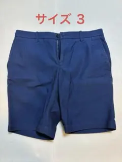 TAKEO KIKUCHI ネイビー ショートパンツ　サイズ3のサムネイル