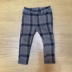 【branshes】チェック柄パンツ（茶色・黒）⭐︎秋冬向け