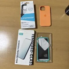 iPhone13 mini用ケース2つとガラスフィルム
