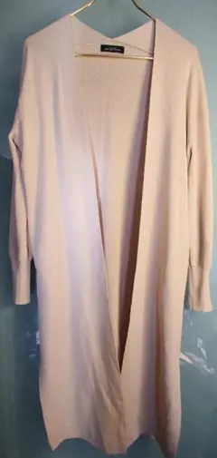 【美品】ユナイテッドアローズ グリーンレーベル ロングカーディガン ベージュ