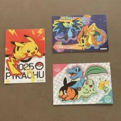 ポケモンカードストア 非売品 ステッカー コンプリート 3枚セット ポケモン
