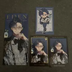 レオス・ヴィンセント　チェキ風カード　特典ミニクリアファイル