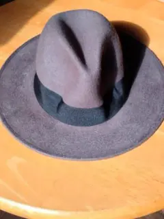 グレー　ハット　帽子　　56cm　送料無料匿名配送　ウール