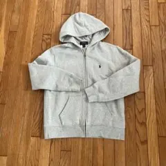 Polo Ralph Lauren グレー フルジップパーカー L/G