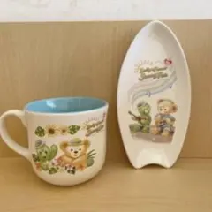 【新品・未使用】ディズニーリゾート☆ダッフィー☆スーベニア2点セット