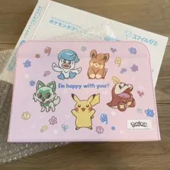 ポケモン SMILE ZEMI タブレットケース ピンク ミントブルー