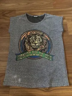ANAP 半袖Tシャツ ラメ入り ライオン柄のサムネイル